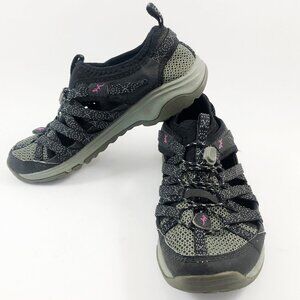 CHACO Outcross Evo 1 Hiking Water Shoe J104958 in XOXO (black/white) Sz 8:5